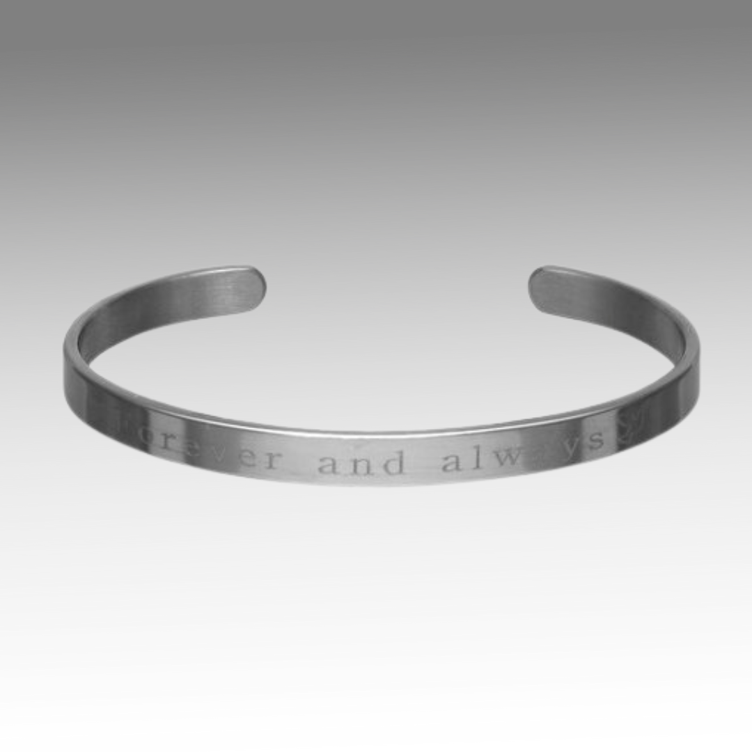 Esclava Para Grabar Plateada