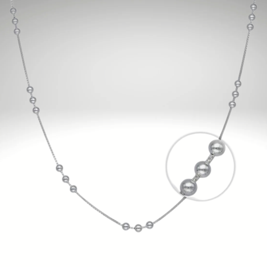 Cadena Veneciana con Bolitas